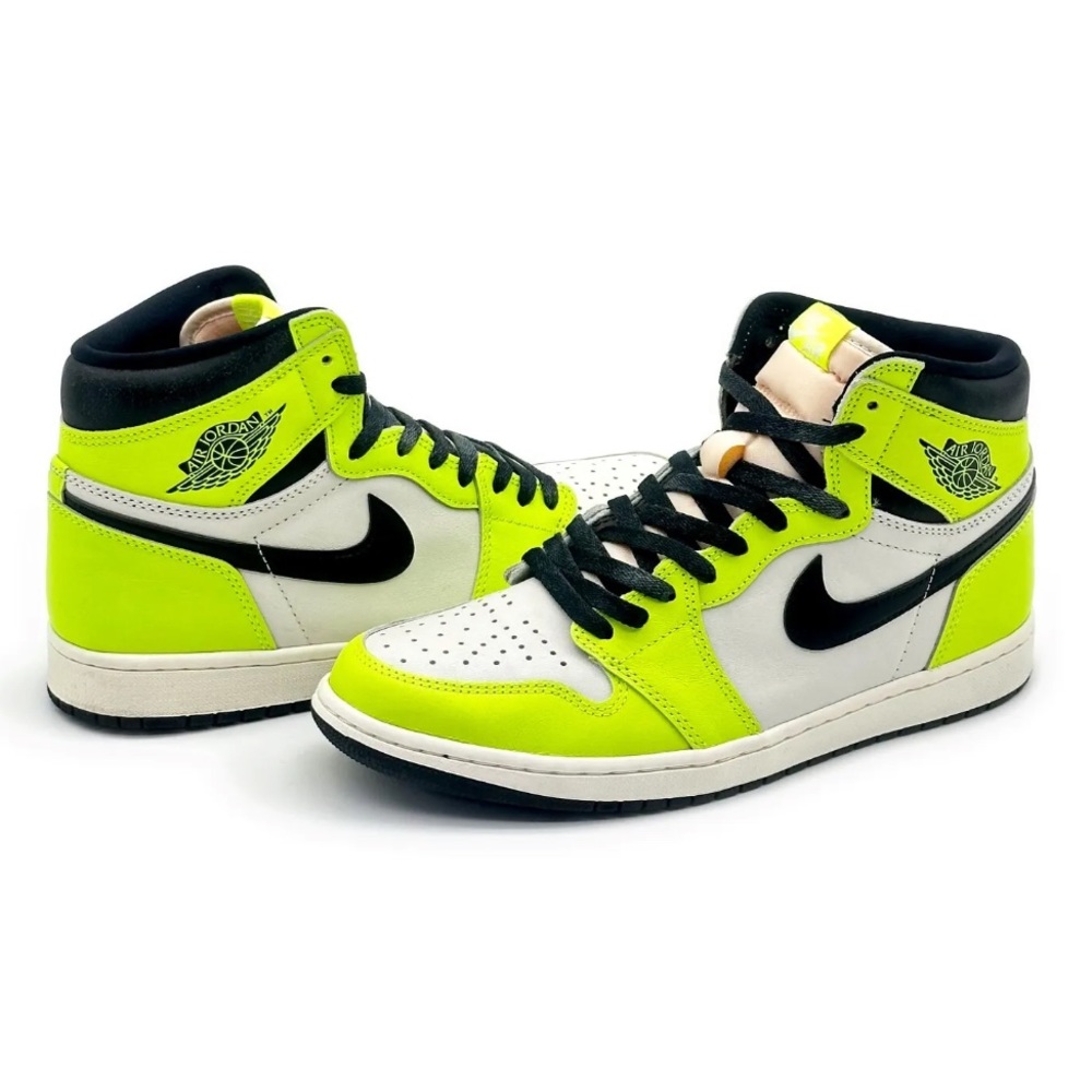 Air Jordan 1‎ retro high OG white/black volt